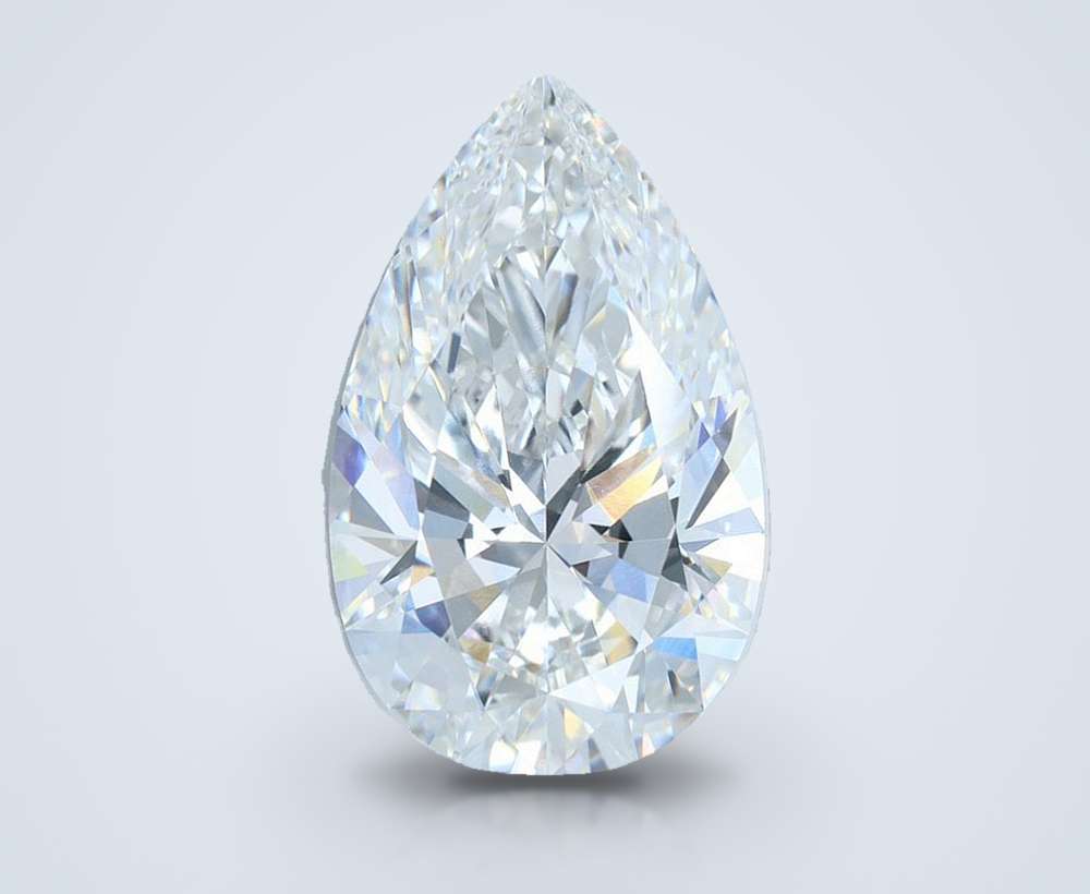 8.05 Carat Pear Lab Diamond