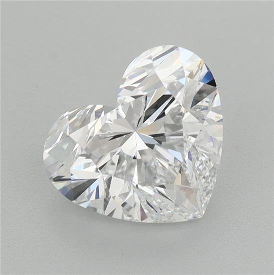 2.01ct D IF Rare Carat Ideal Cut Heart Lab Grown Diamond