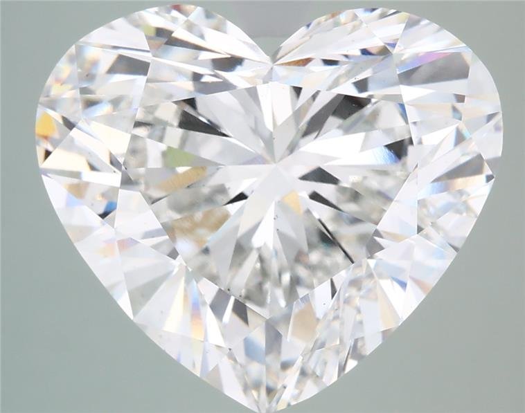 10.07ct G VS2 Rare Carat Ideal Cut Heart Lab Grown Diamond