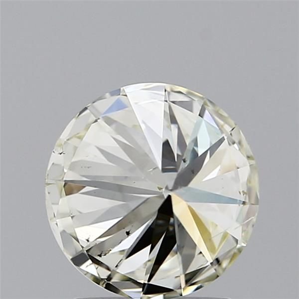 2.01ct K SI1 Rare Carat Ideal Cut Round Diamond