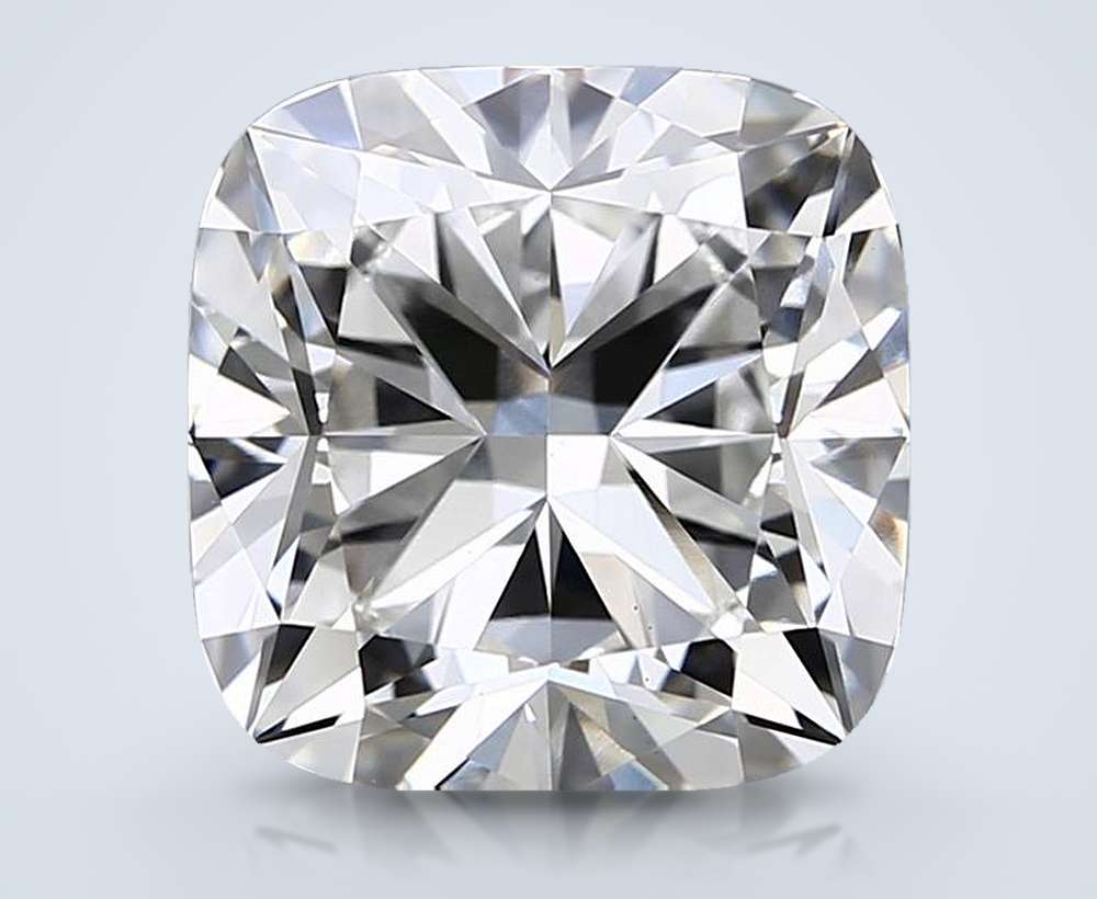 5.86 Carat Cushion Lab Diamond