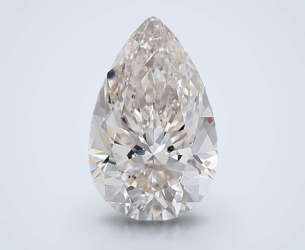 1.00 Carat Pear Lab Diamond
