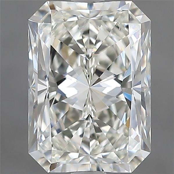 2.01ct K VS2 Rare Carat Ideal Cut Radiant Diamond