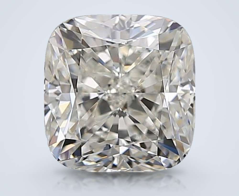 4.01 Carat Cushion Natural Diamond