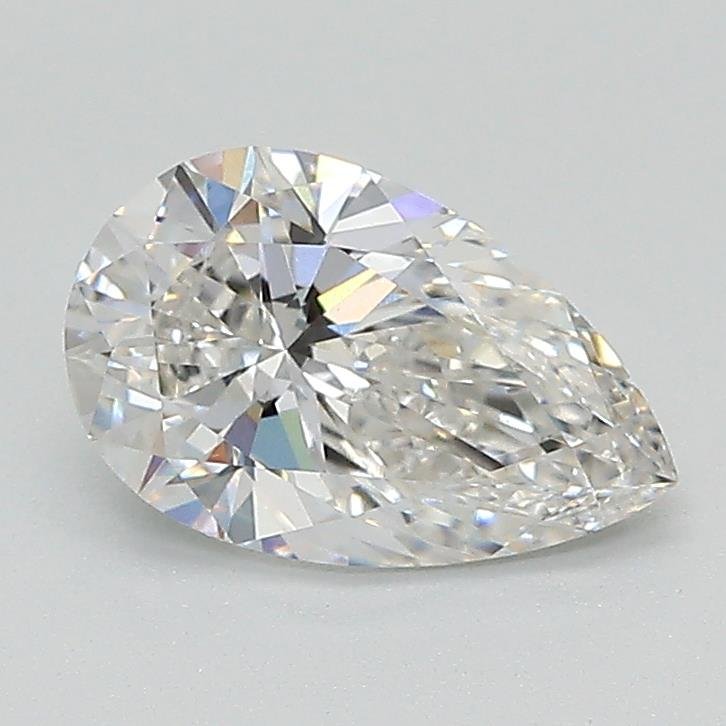 1.09ct E VVS2 Rare Carat Ideal Cut Pear Lab Grown Diamond