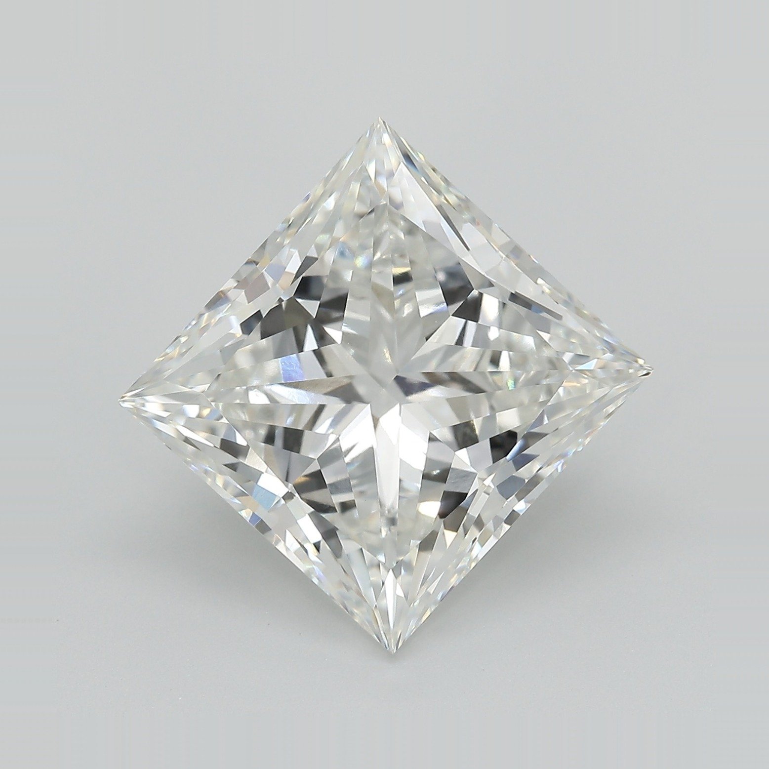 10.29ct G VVS2 Very Good Cut Princess Lab Grown Diamond