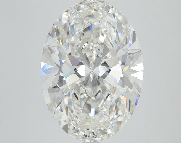 7.01 Carat Oval Lab Diamond
