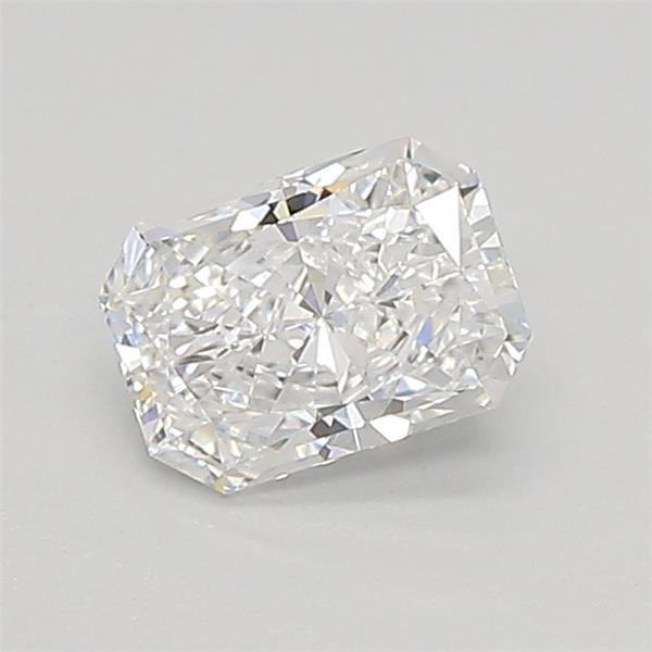 0.54ct D VVS2 Rare Carat Ideal Cut Radiant Lab Grown Diamond