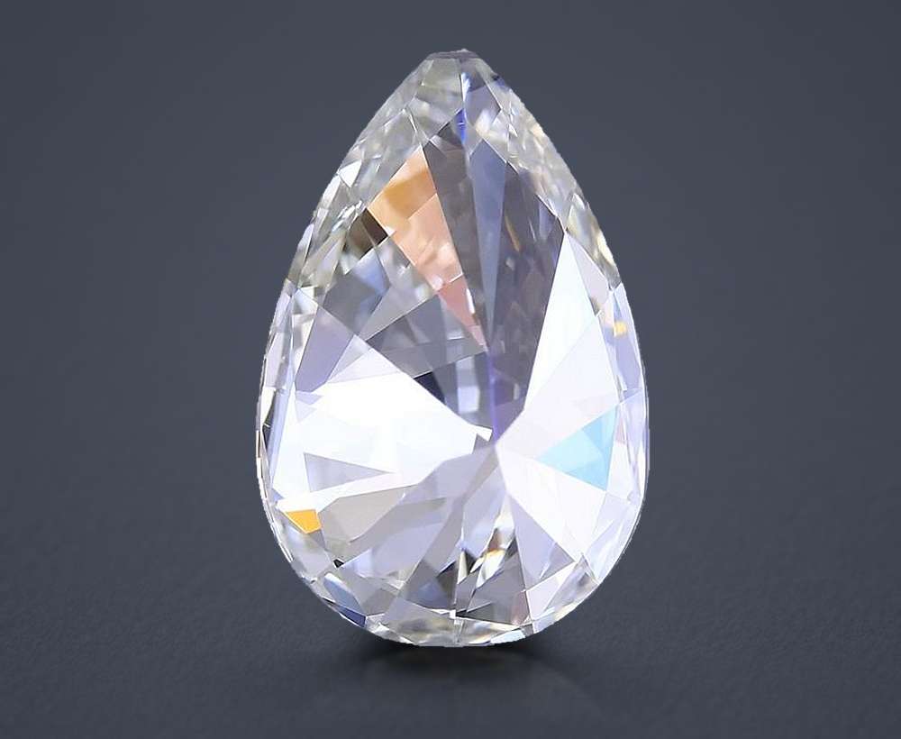 0.80 Carat Pear Natural Diamond