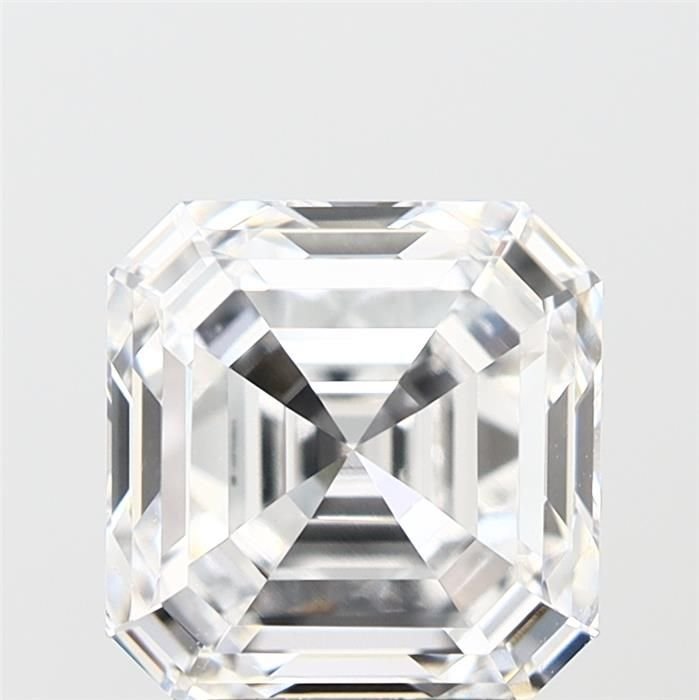 3.90ct D VVS2 Very Good Cut Asscher Lab Grown Diamond