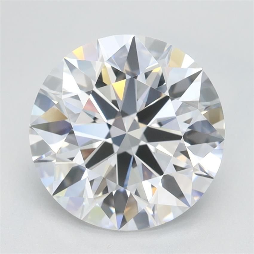 2.16ct D VVS1 Rare Carat Ideal Cut Round Lab Grown Diamond