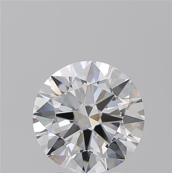 3.01ct E VS2 Rare Carat Ideal Cut Round Diamond