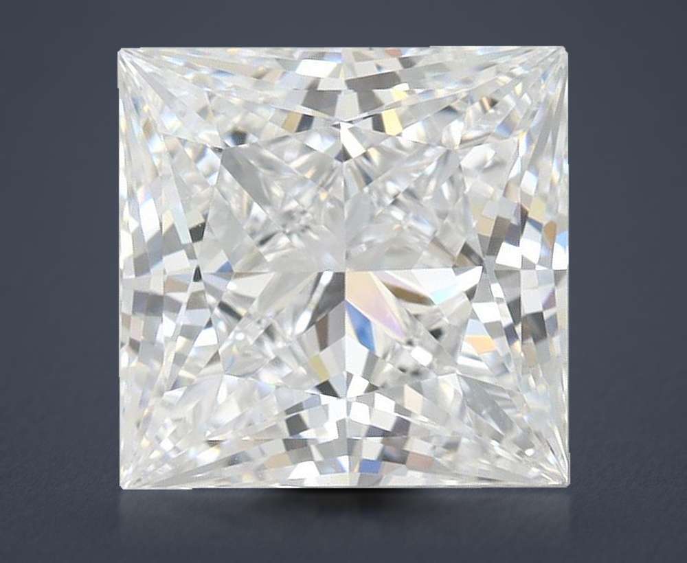 3.73 Carat Princess Lab Diamond