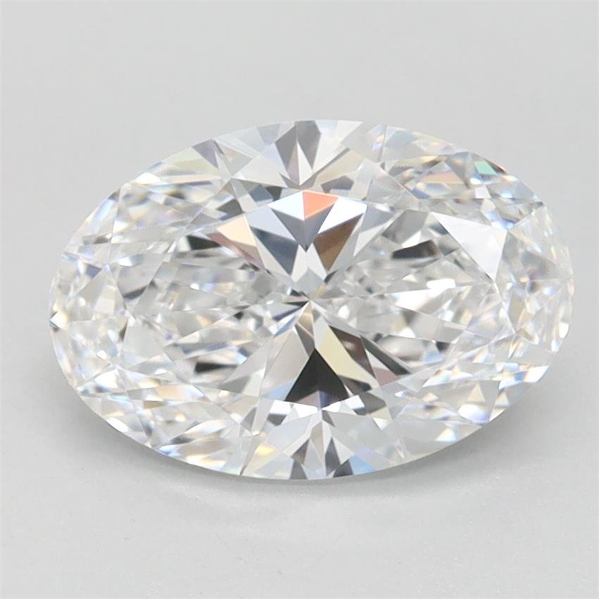 1.30ct D VVS1 Rare Carat Ideal Cut Oval Lab Grown Diamond