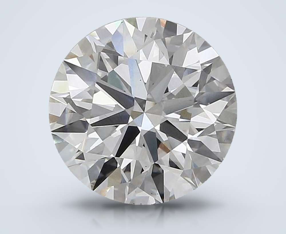 4.64 Carat Round Lab Diamond