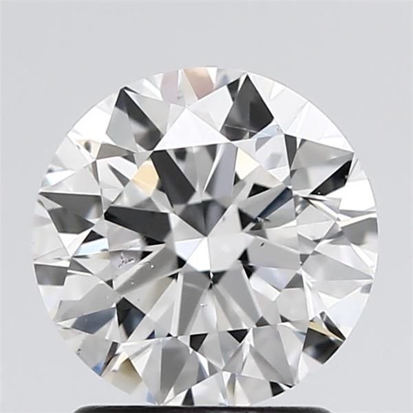 1.62ct E SI1 Rare Carat Ideal Cut Round Diamond