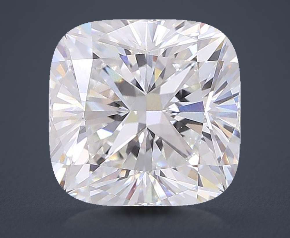 6.78 Carat Cushion Lab Diamond
