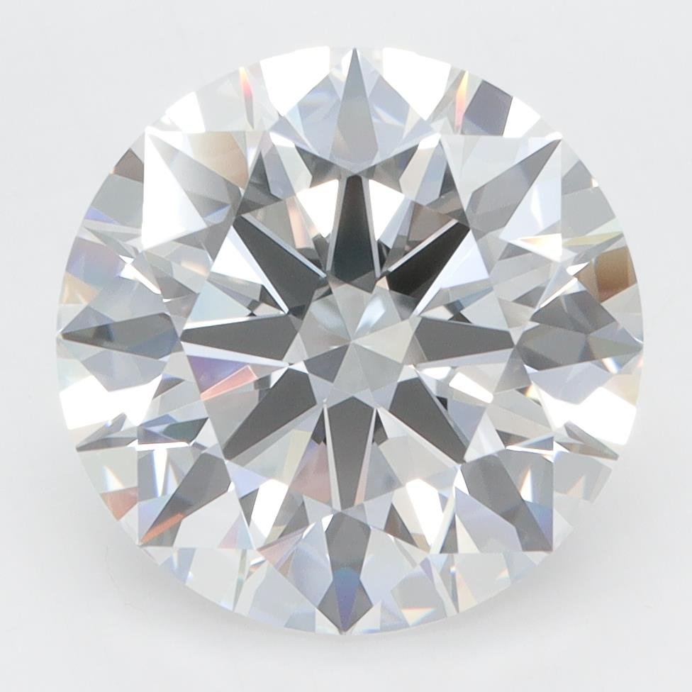 5.44ct E VVS1 Rare Carat Ideal Cut Round Lab Grown Diamond