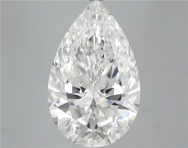 10.03ct E VS1 Rare Carat Ideal Cut Pear Diamond