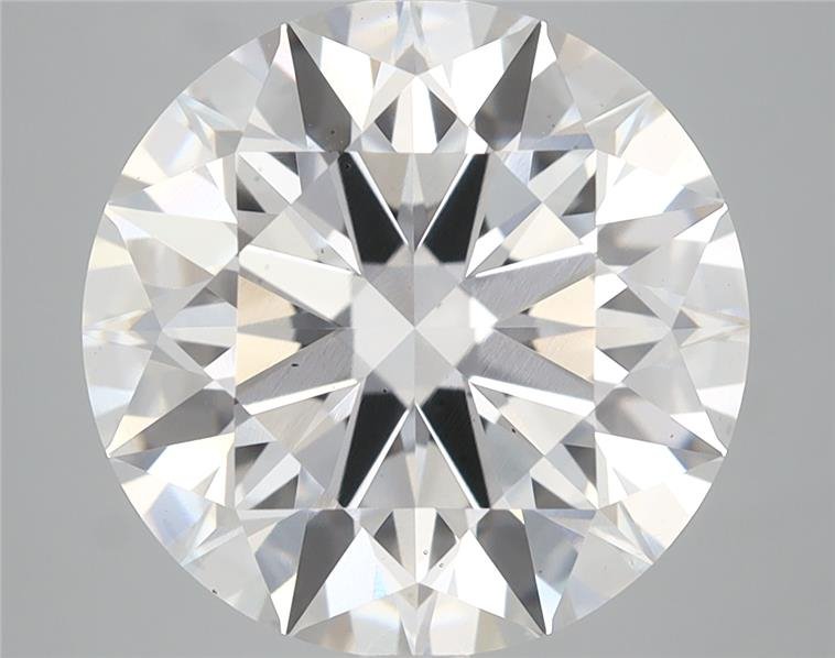 7.03ct E VS2 Rare Carat Ideal Cut Round Lab Grown Diamond