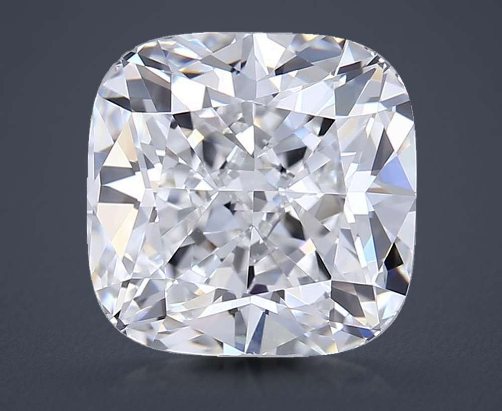 2.51 Carat Cushion Lab Diamond
