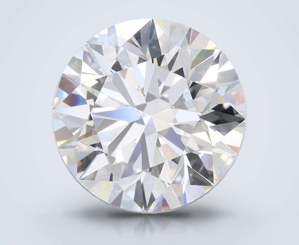 4.07 Carat Round Lab Diamond