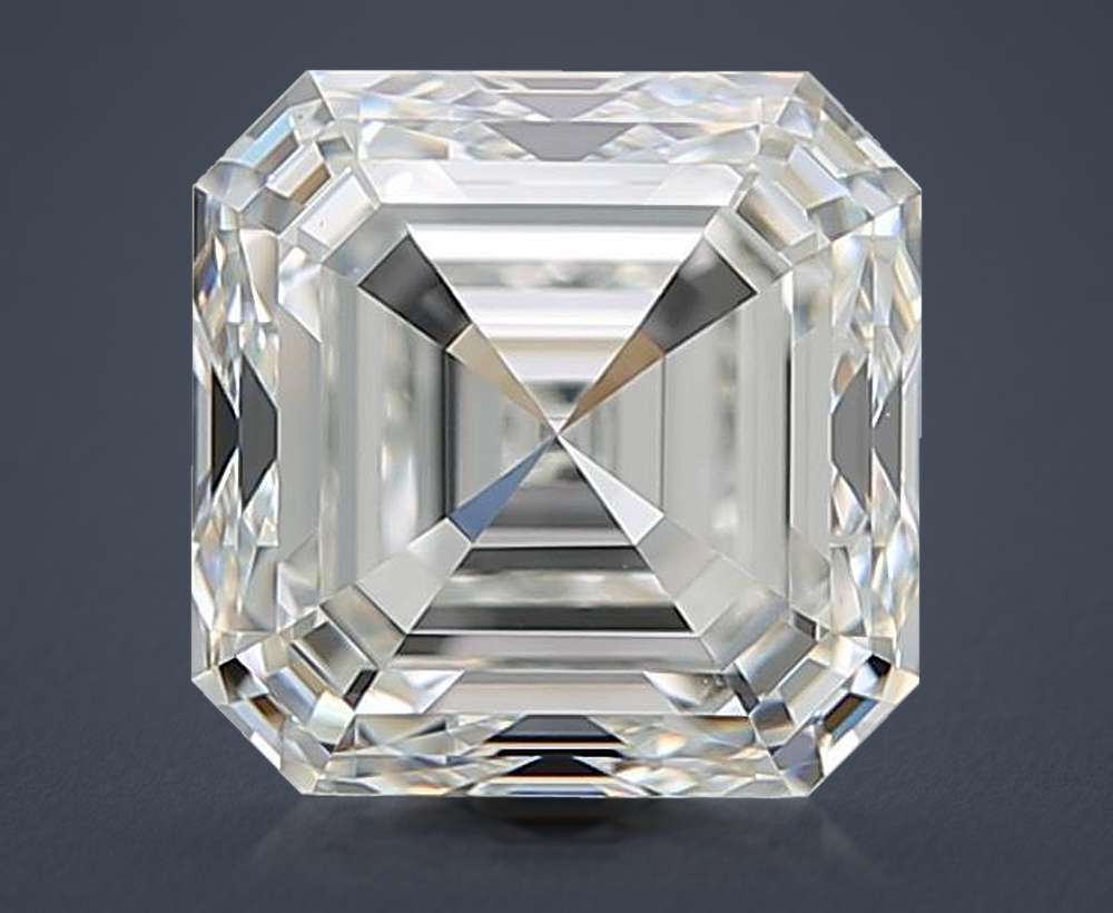 2.01 Carat Asscher Natural Diamond