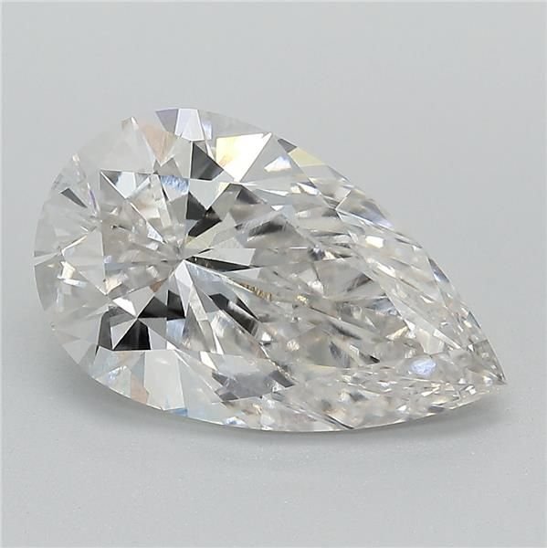 3.63ct G VVS1 Rare Carat Ideal Cut Pear Lab Grown Diamond