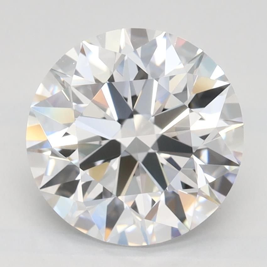 2.16ct D VVS1 Rare Carat Ideal Cut Round Lab Grown Diamond