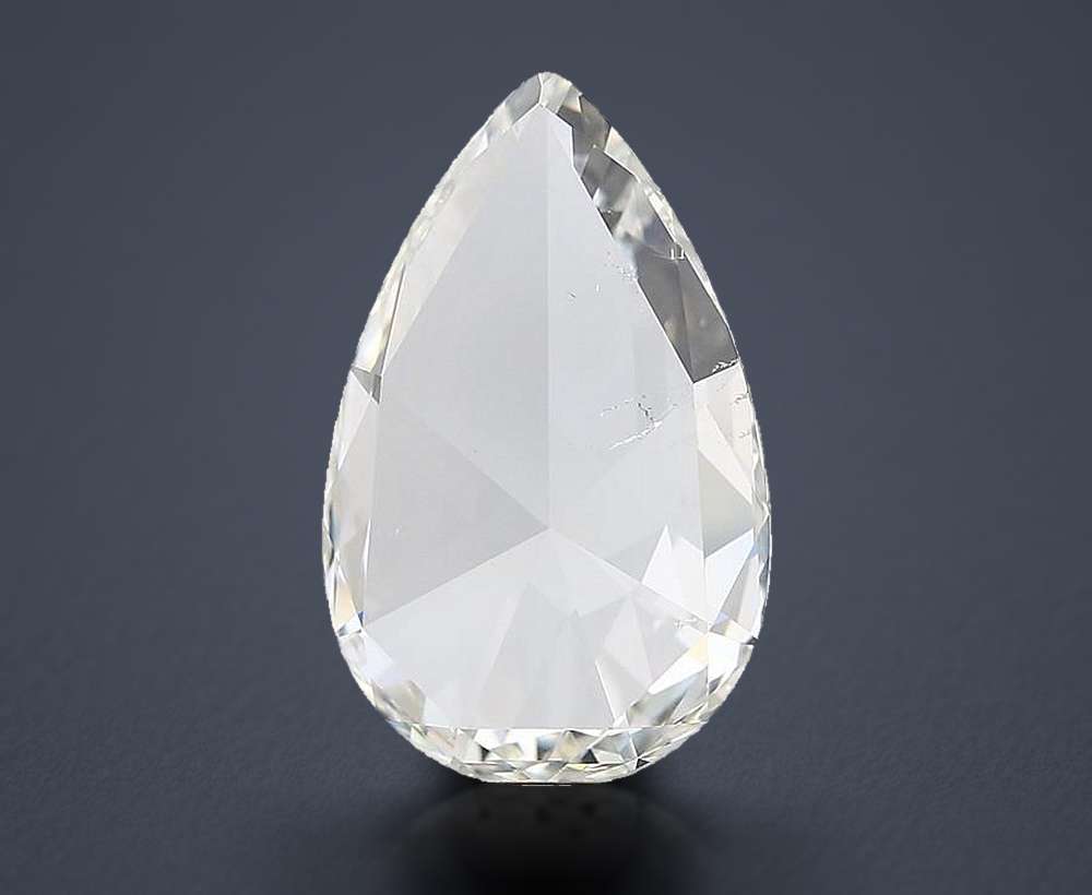 3.02 Carat Pear Natural Diamond