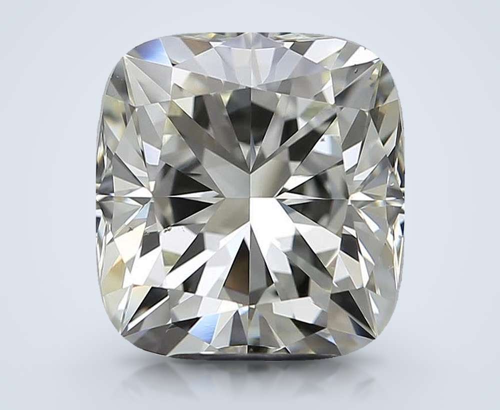4.04 Carat Cushion Natural Diamond
