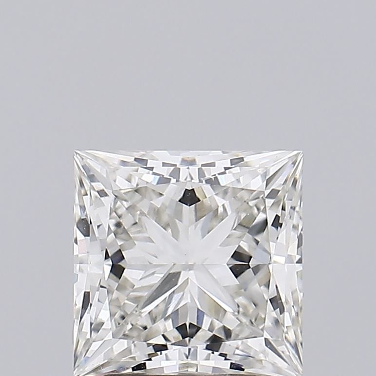 2.58ct I VVS2 Rare Carat Ideal Cut Princess Lab Grown Diamond