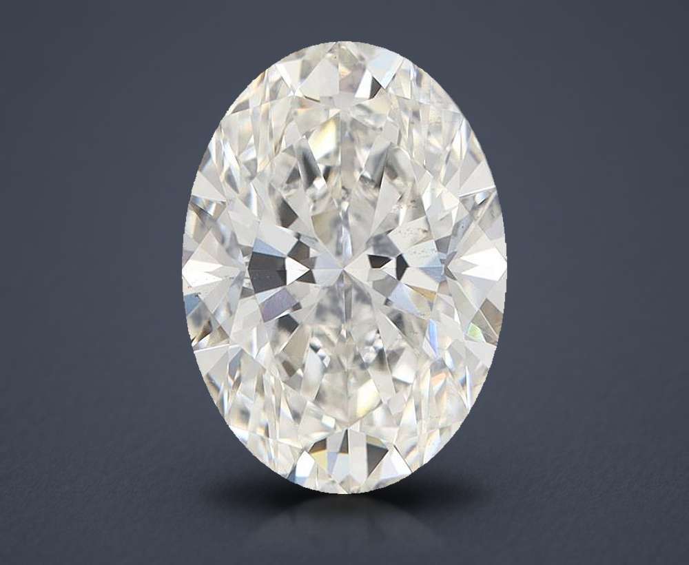4.11 Carat Oval Lab Diamond