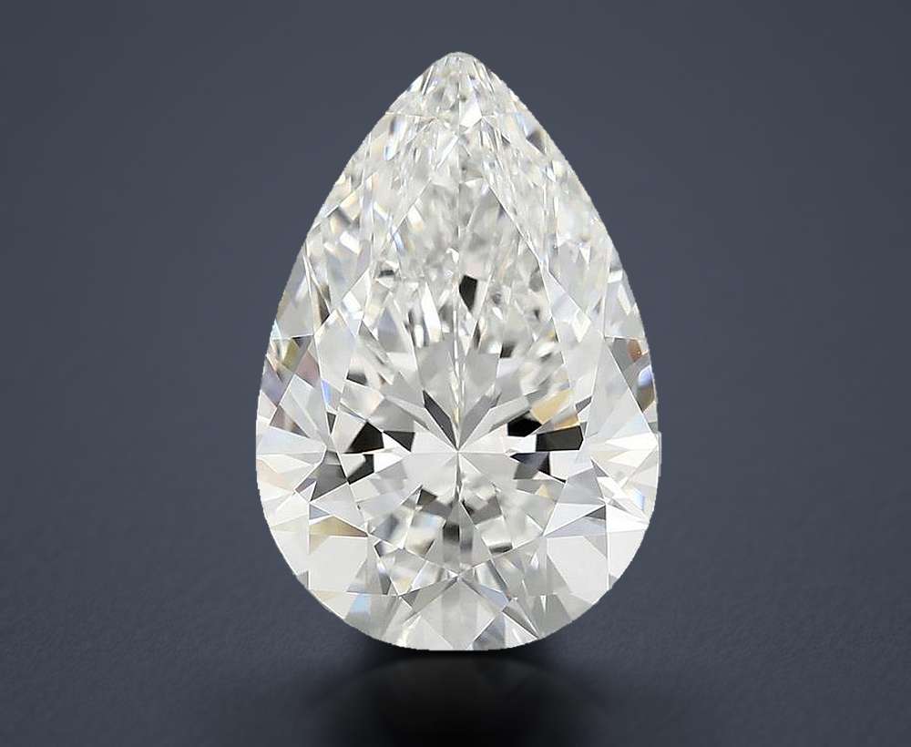 4.81 Carat Pear Lab Diamond
