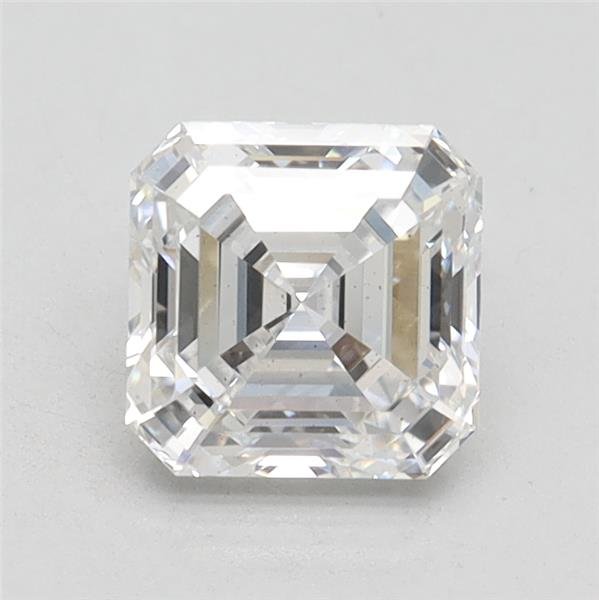 1.28ct E VS2 Rare Carat Ideal Cut Asscher Lab Grown Diamond