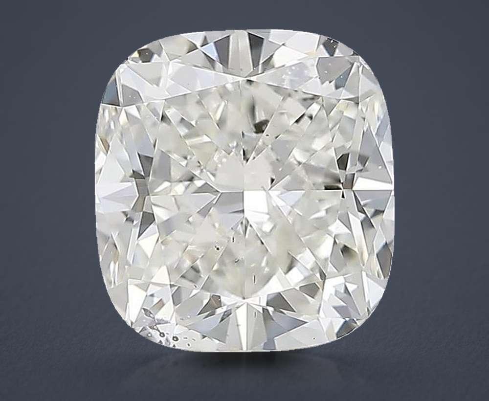 2.02 Carat Cushion Natural Diamond