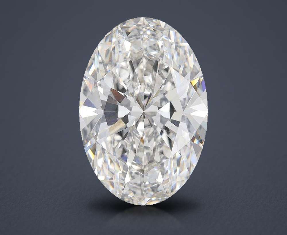 7.10 Carat Oval Lab Diamond