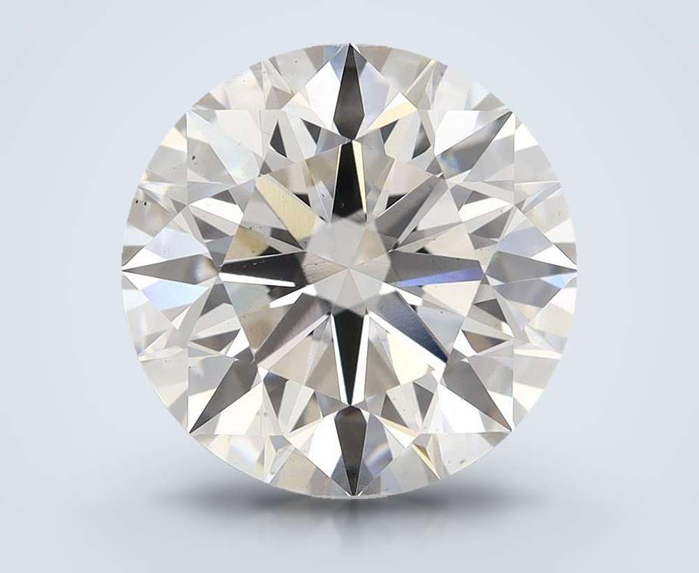 6.81 Carat Round Lab Diamond