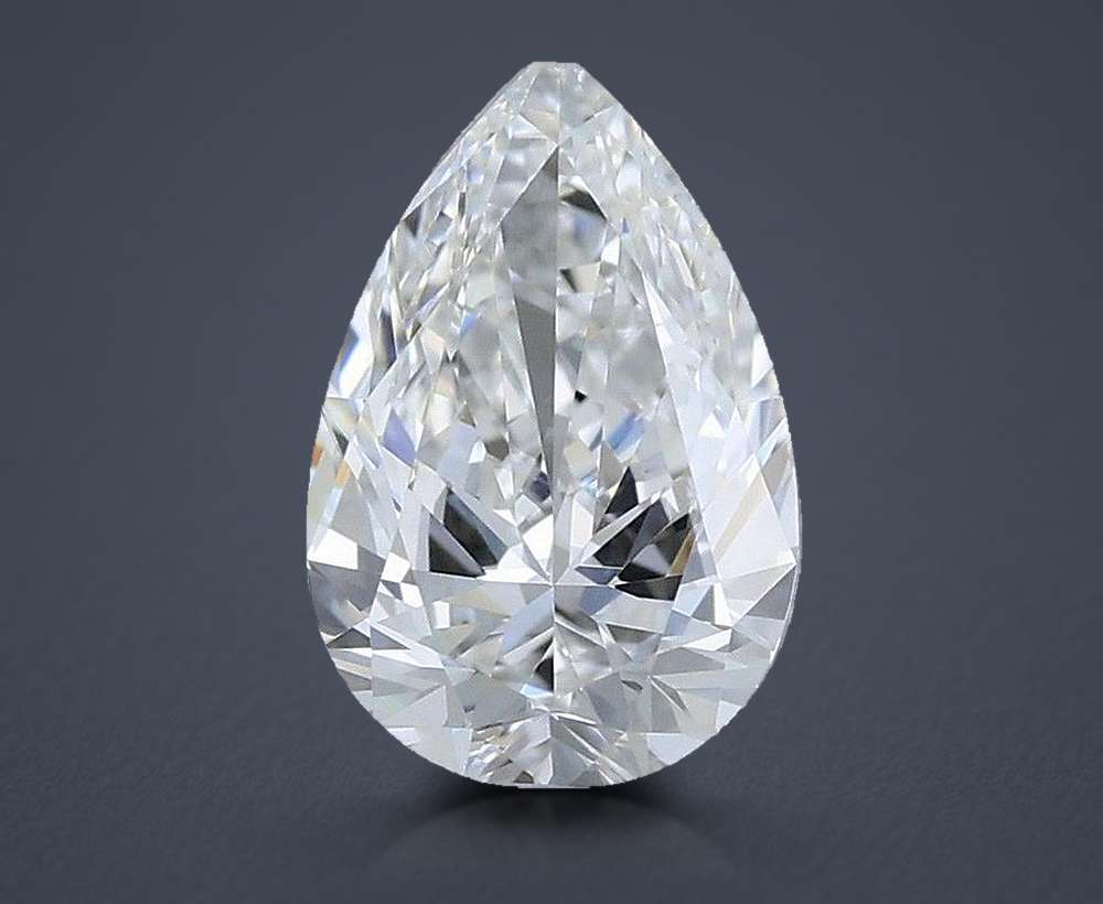 0.40 Carat Pear Natural Diamond