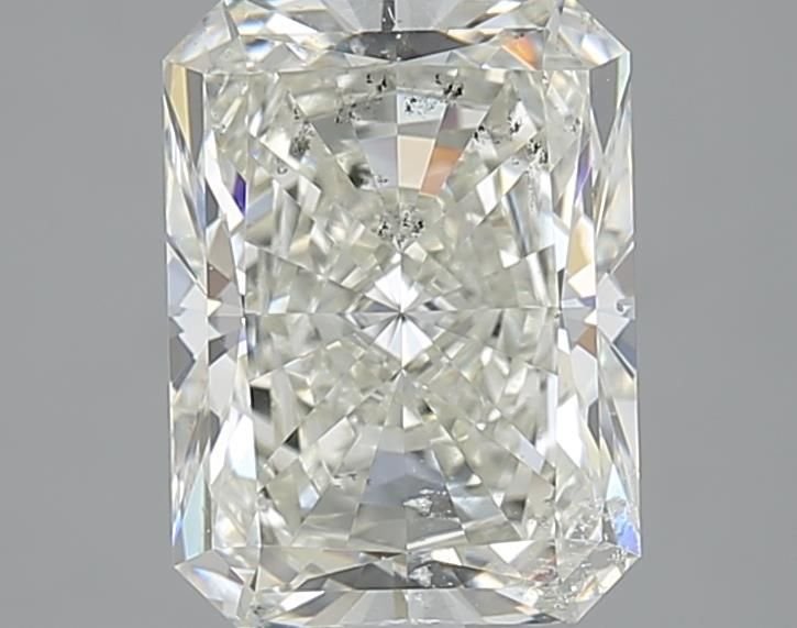 2.50ct K SI2 Rare Carat Ideal Cut Radiant Diamond