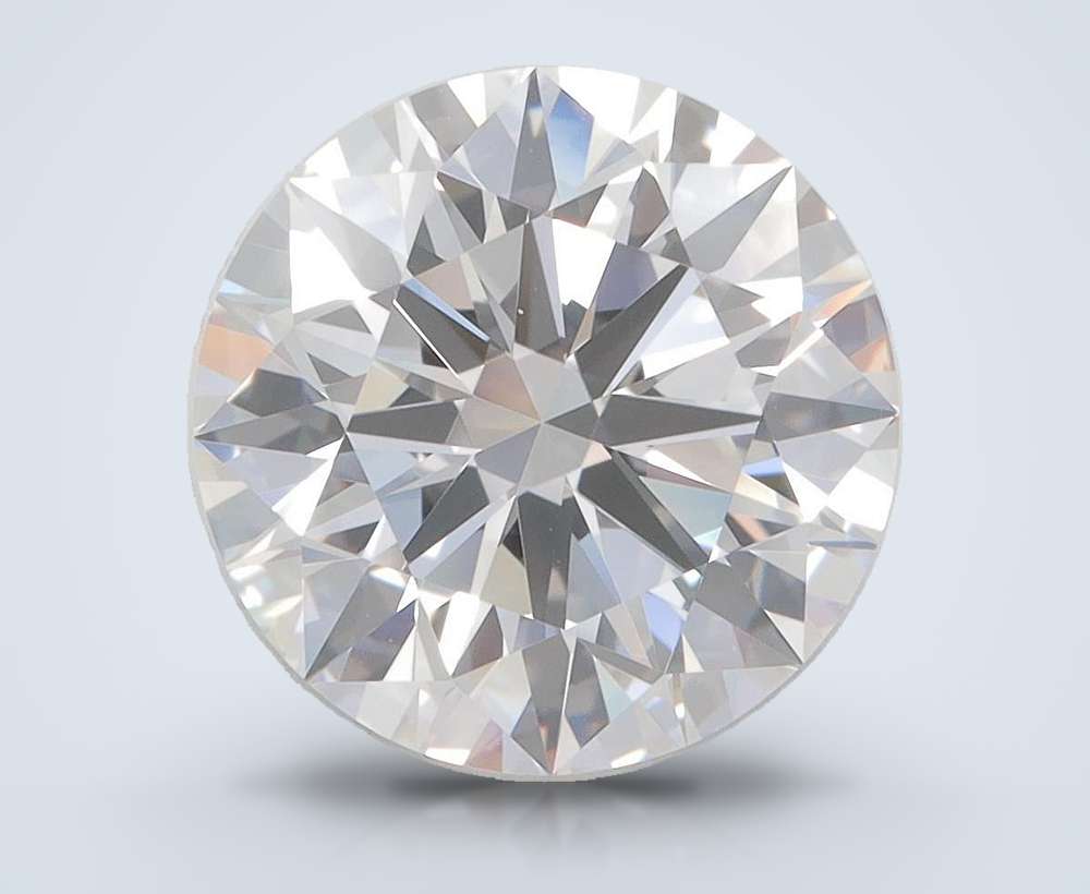 4.07 Carat Round Lab Diamond