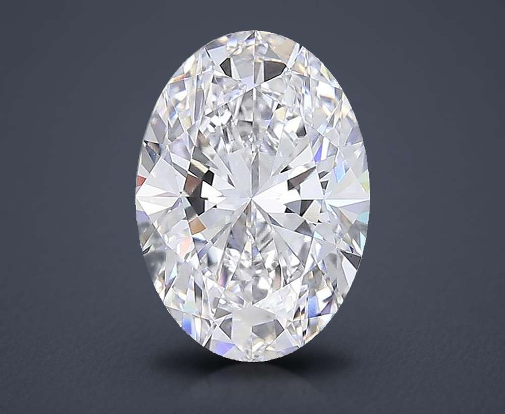8.10 Carat Oval Lab Diamond