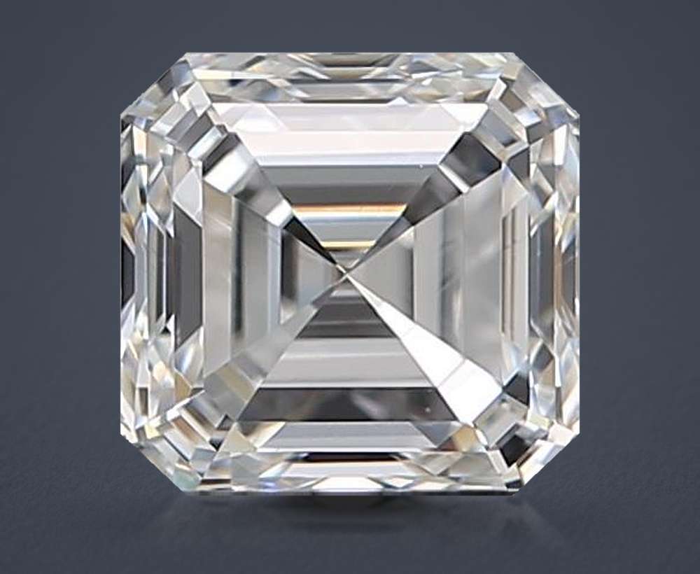 0.82 Carat Asscher Natural Diamond