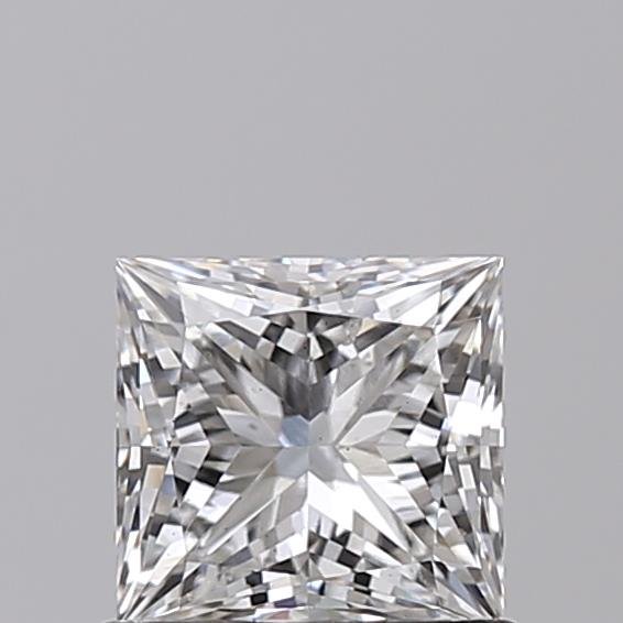 0.98ct E VS2 Rare Carat Ideal Cut Princess Lab Grown Diamond