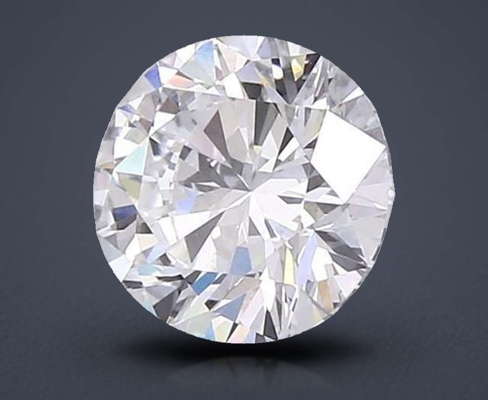 6.00 Carat Round Lab Diamond