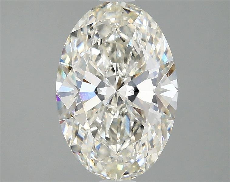 2.09ct H VS1 Rare Carat Ideal Cut Oval Lab Grown Diamond