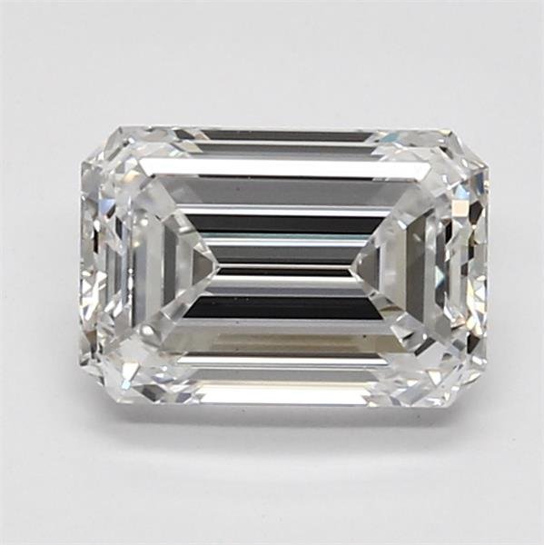 1.71ct E VS1 Excellent Cut Emerald Lab Grown Diamond