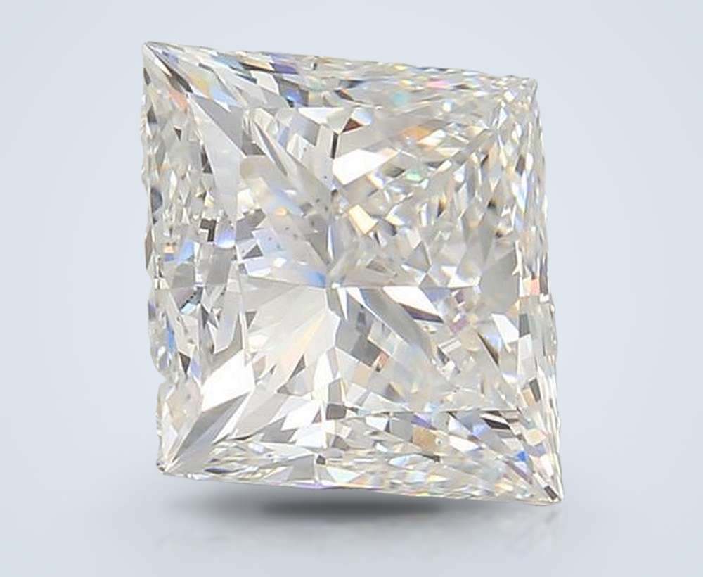 5.54 Carat Princess Lab Diamond