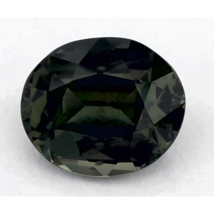 1.45 Carat Green Oval Sapphire