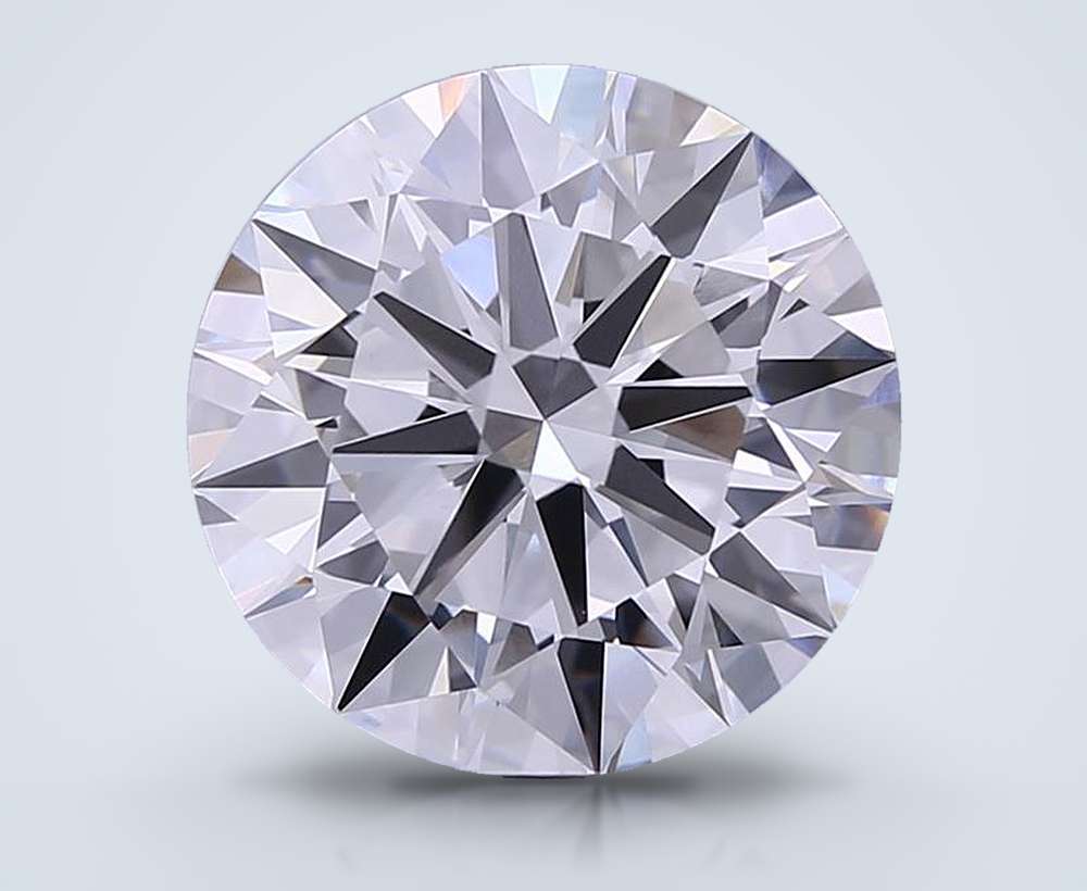 5.33 Carat Round Lab Diamond